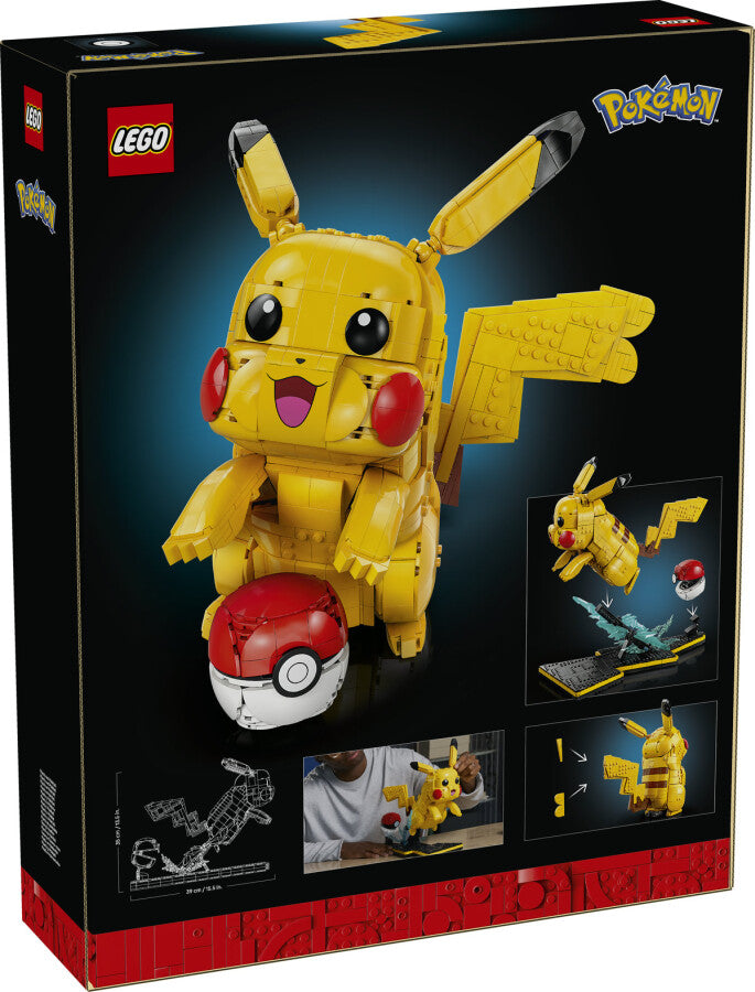 LEGO Pokémon Pikachu ve Poké Topu 72152 - 2050 Parça Yapım Seti
