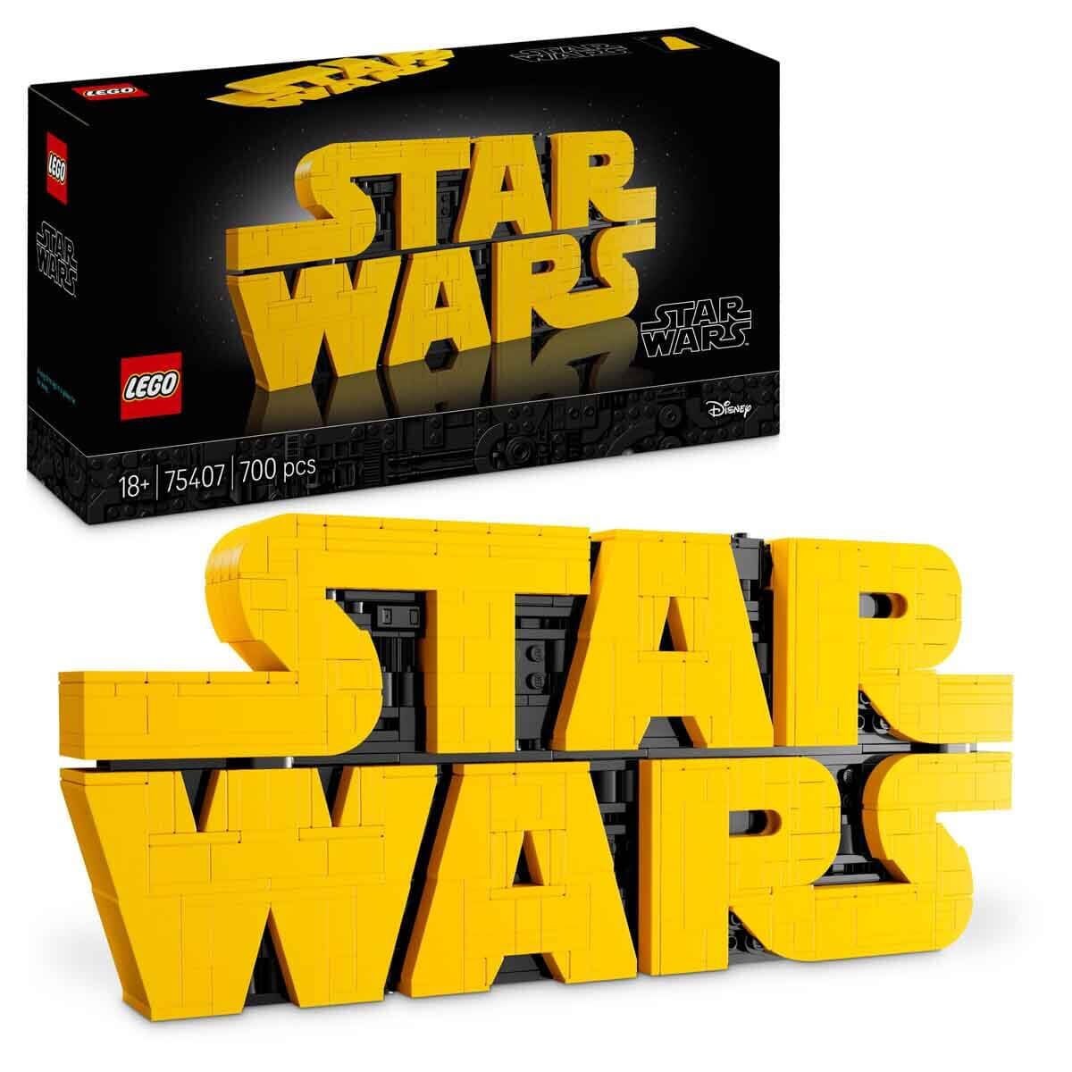 LEGO Star Wars Parçalarla Yapılan Star Wars Logosu 75407 – 700 Parça Yetişkin Yapım Seti