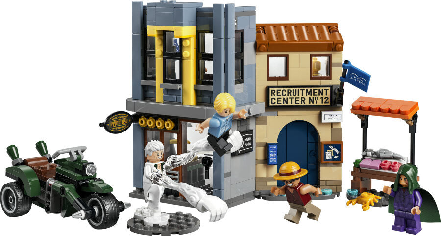 LEGO ONE PIECE Kaptan Smoker ile Karşılaşma 75642 - 547 Parça Yapım Seti