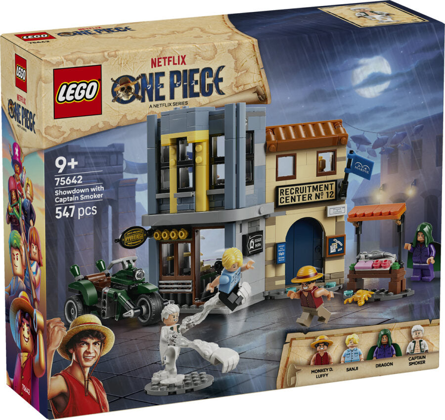 LEGO ONE PIECE Kaptan Smoker ile Karşılaşma 75642 - 547 Parça Yapım Seti