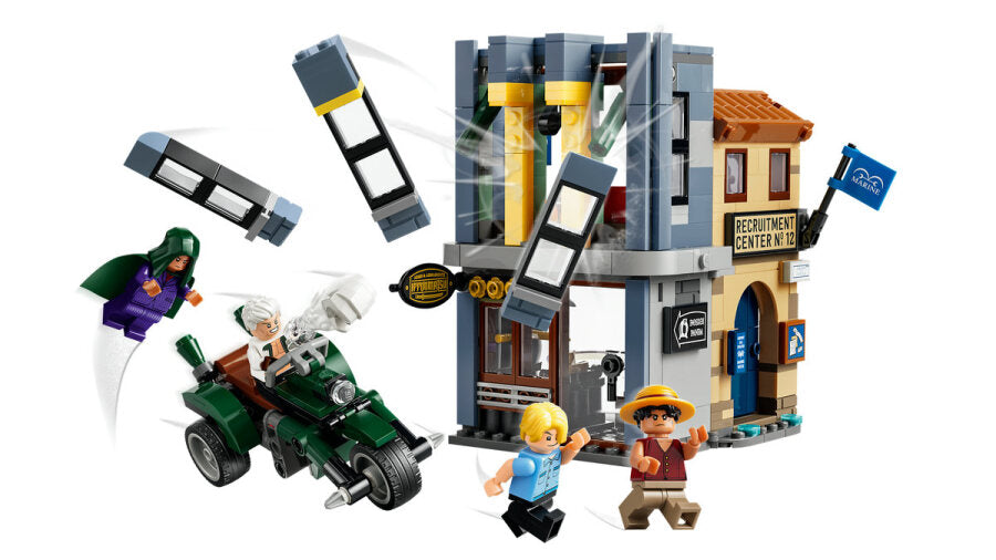 LEGO ONE PIECE Kaptan Smoker ile Karşılaşma 75642 - 547 Parça Yapım Seti