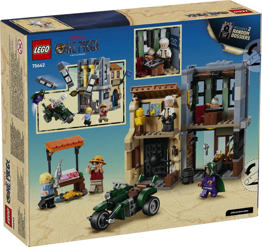 LEGO ONE PIECE Kaptan Smoker ile Karşılaşma 75642 - 547 Parça Yapım Seti