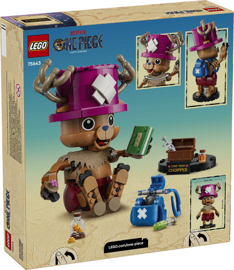 LEGO ONE PIECE Tony Tony Chopper 75643 - 577 Parça Yapım Seti