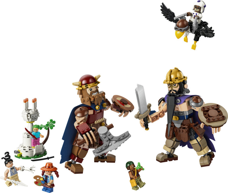 LEGO ONE PIECE Dorry, Brogy'ye Karşı – Little Garden Devleri 75644 - 733 Parça Yapım Seti