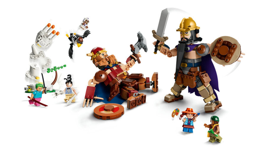 LEGO ONE PIECE Dorry, Brogy'ye Karşı – Little Garden Devleri 75644 - 733 Parça Yapım Seti