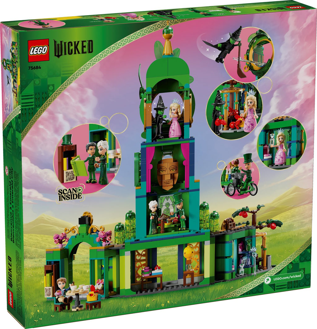 LEGO Wicked Emerald City'ye Hoş Geldiniz 75684 - 945 Parça Yapım Seti (9+ Yaş)