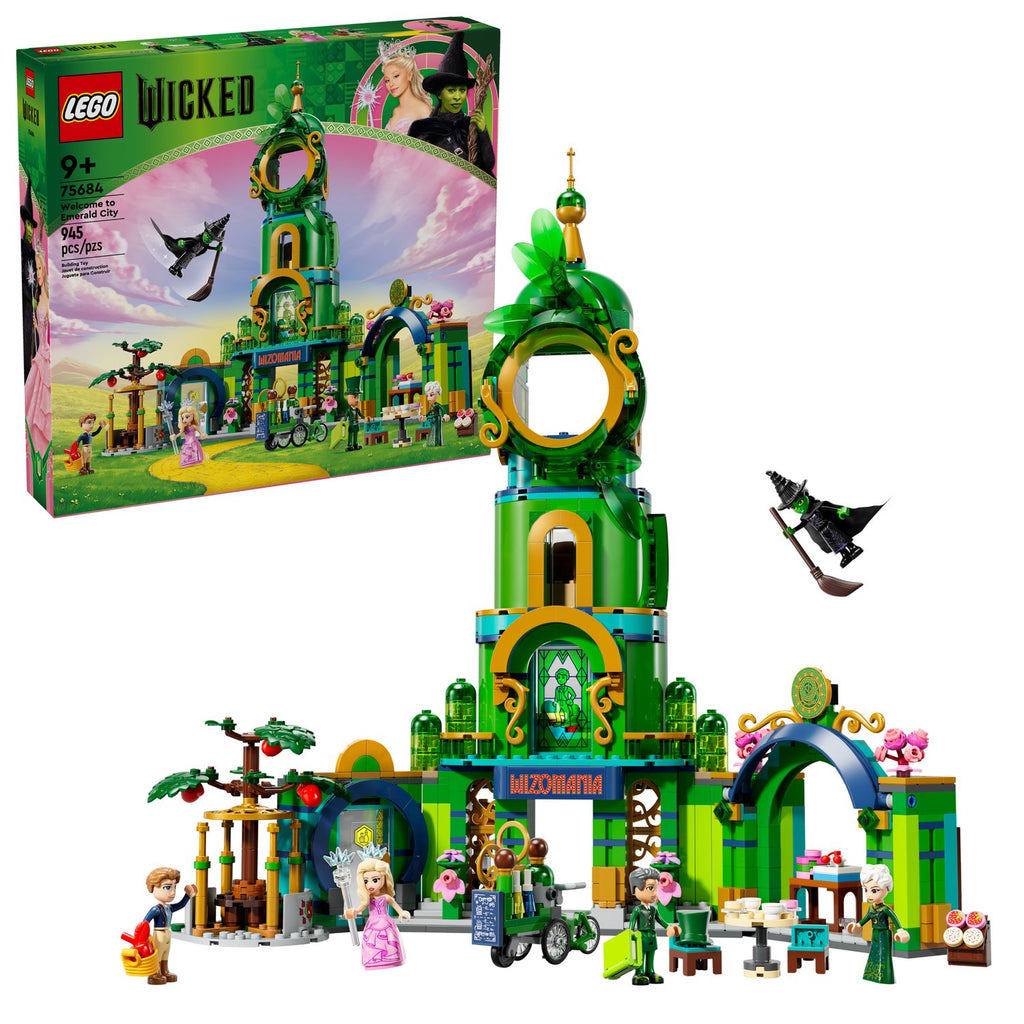 LEGO Wicked Emerald City'ye Hoş Geldiniz 75684 - 945 Parça Yapım Seti (9+ Yaş)