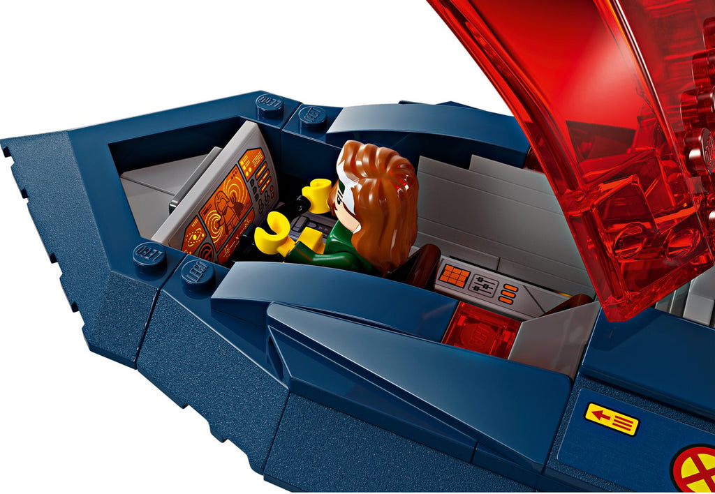LEGO Marvel X-Men X-Jet 76281 - Cyclops, Magneto, Rogue, Wolverine Minifigürlü Uçak Yapım Seti, 359 Parça, 8+ Yaş