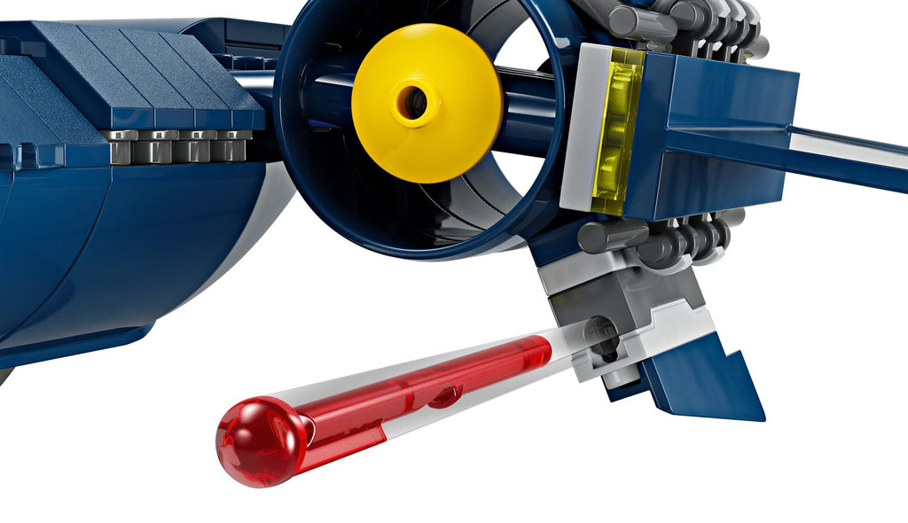 LEGO Marvel X-Men X-Jet 76281 - Cyclops, Magneto, Rogue, Wolverine Minifigürlü Uçak Yapım Seti, 359 Parça, 8+ Yaş