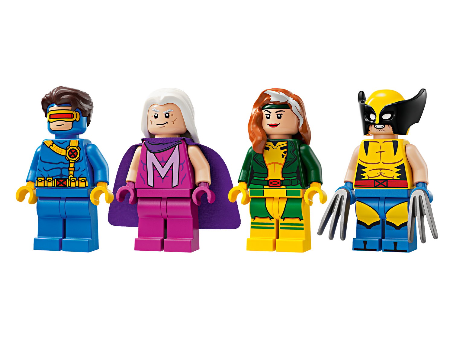 LEGO Marvel X-Men X-Jet 76281 - Cyclops, Magneto, Rogue, Wolverine Minifigürlü Uçak Yapım Seti, 359 Parça, 8+ Yaş