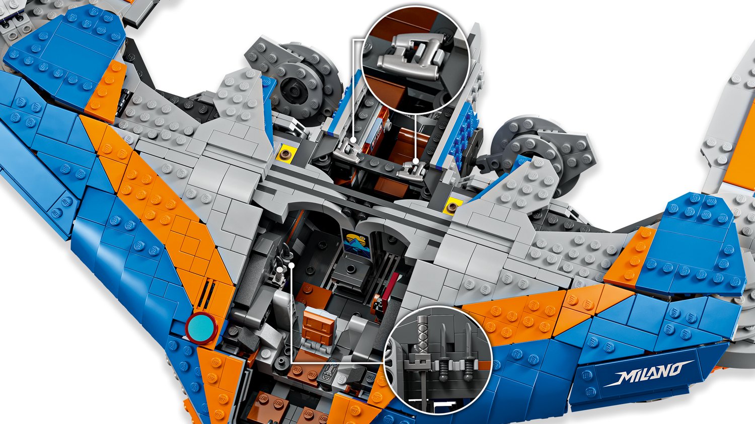 LEGO Marvel Guardians of the Galaxy: Milano Uzay Gemisi 76286 - 2090 Parça Yapım Seti (12+ Yaş)