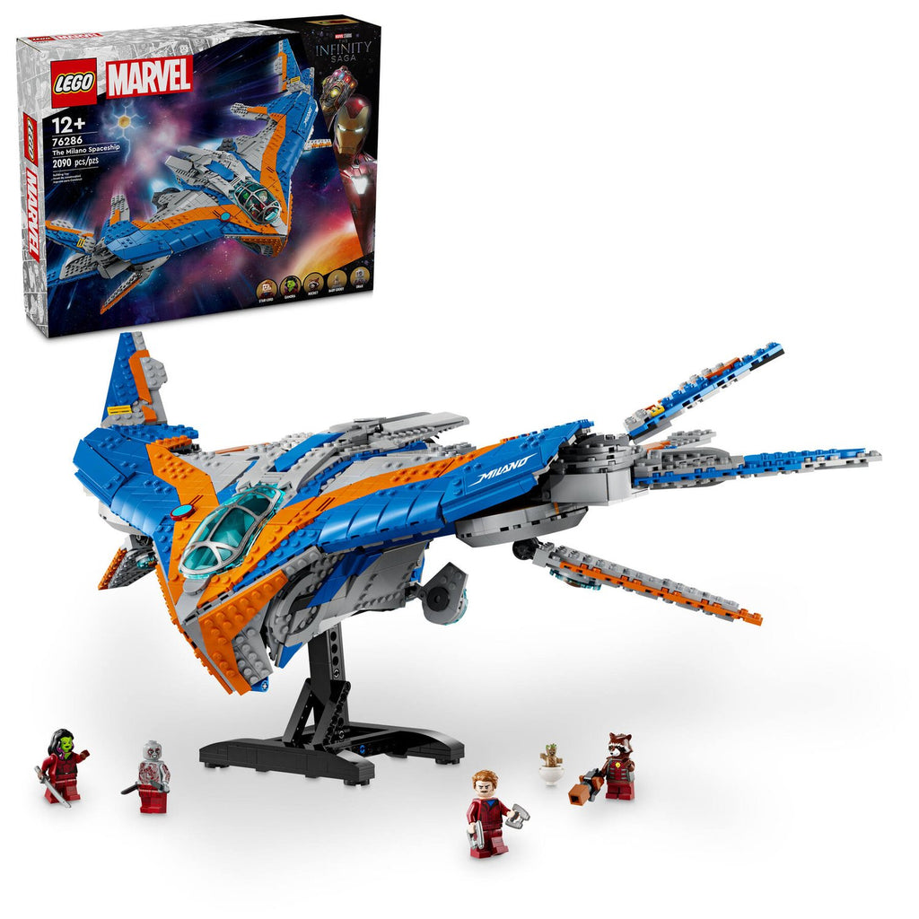LEGO Marvel Guardians of the Galaxy: Milano Uzay Gemisi 76286 - 2090 Parça Yapım Seti (12+ Yaş)