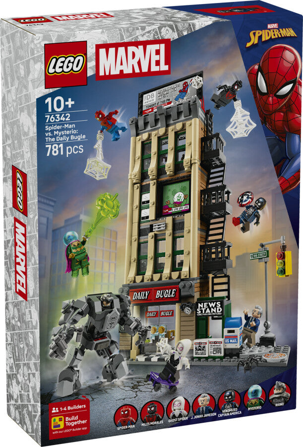 76342 Lego Marvel Spider-Man Mysterioya Karşı: Daily Bugle 781 parça +10 yaş