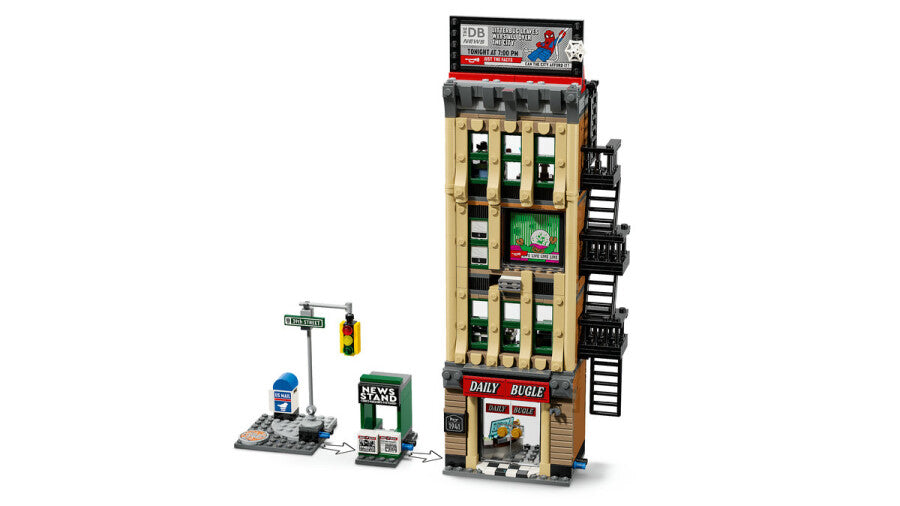 76342 Lego Marvel Spider-Man Mysterioya Karşı: Daily Bugle 781 parça +10 yaş