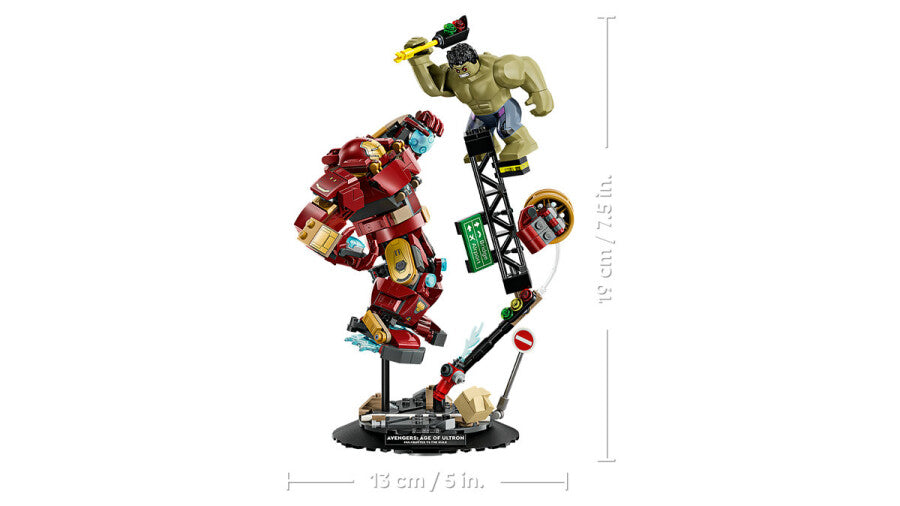 LEGO - Marvel Efsanevi Savaş: Hulkbuster, Hulk'a Karşı 76343 - 413 Parça Yapım Seti