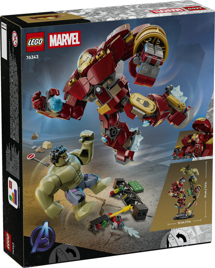LEGO - Marvel Efsanevi Savaş: Hulkbuster, Hulk'a Karşı 76343 - 413 Parça Yapım Seti
