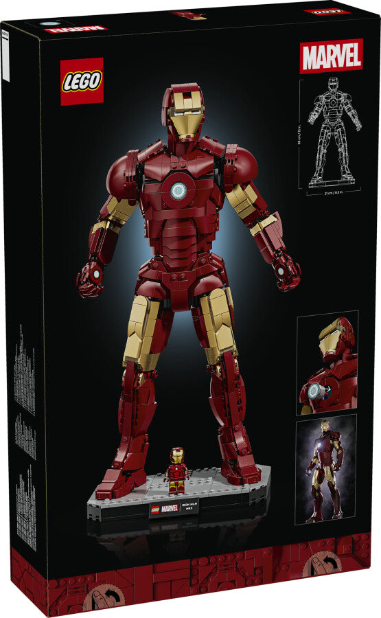 76344 Lego Marvel Iron Man Mark 3 Collectors Edition 1297 parça +18 yaş