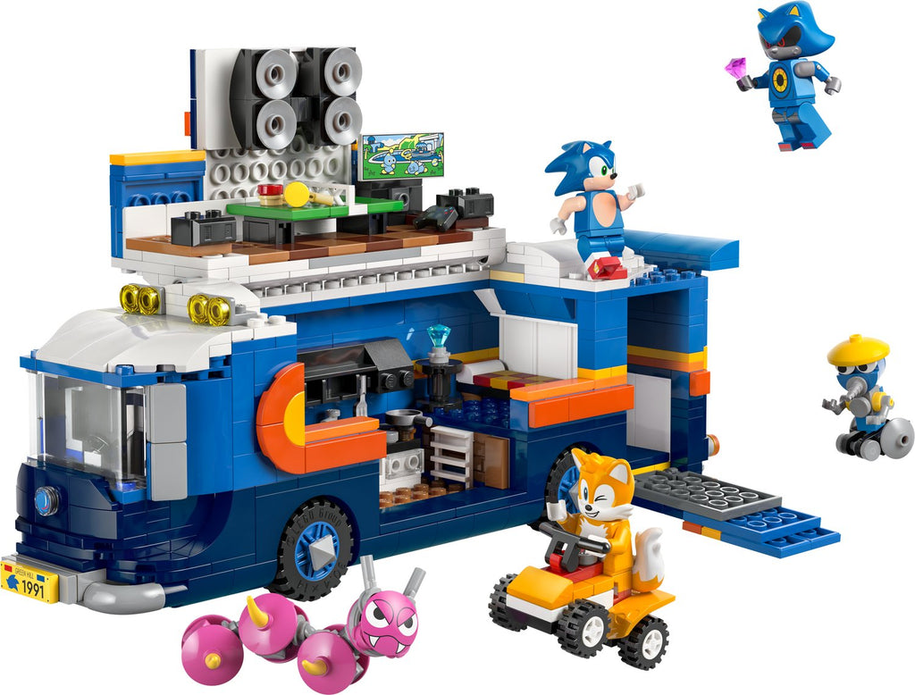LEGO Sonic the Hedgehog Sonic Takımı Komuta Kamyonu 77006 - 747 Parça Yapım Seti (8+ Yaş)