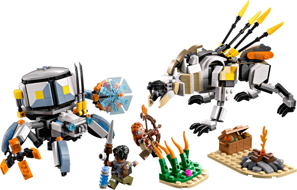 LEGO Horizon Adventures Aloy & Varl vs. Shell-Walker & Sawtooth 77037 - 768 Parça Yapım Seti (9+ Yaş)