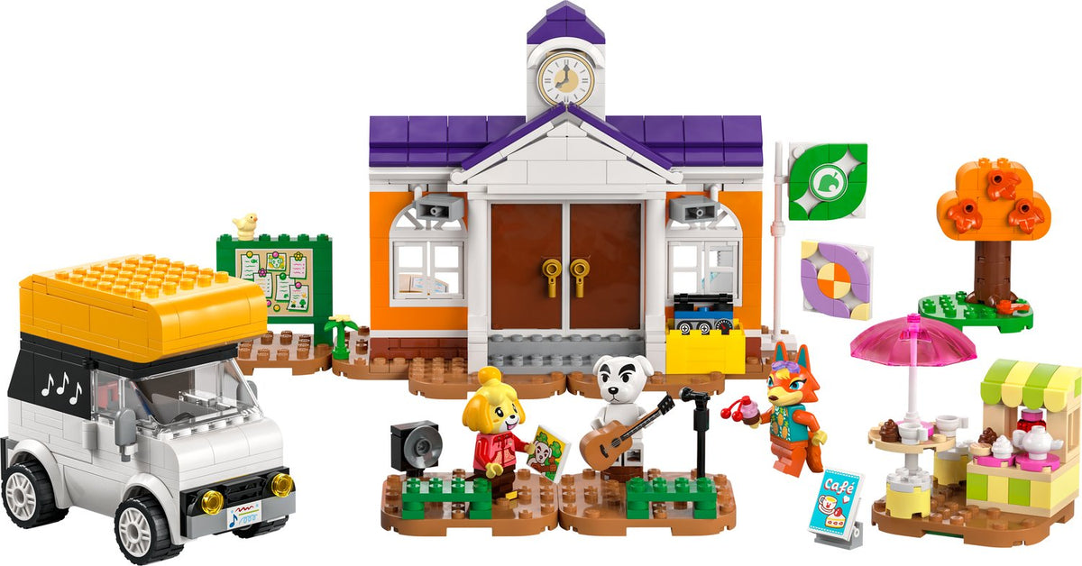 LEGO Animal Crossing K.K. Meydan Konseri 550 Parça Yapım Seti (77052) – 7+ Yaş