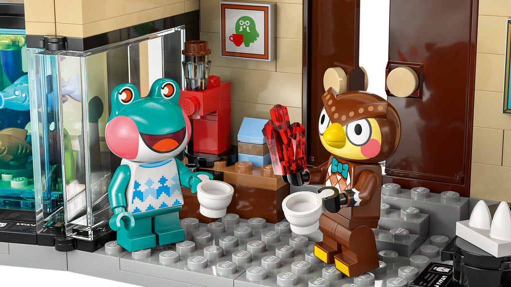 LEGO Animal Crossing Blathers Müze Seti 77056 - 543 Parça, Blathers & Lily Minifigürlü, 7+ Yaş