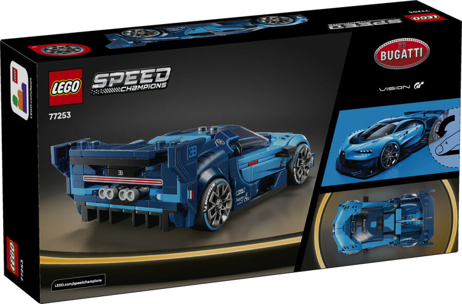 LEGO Speed Champions Bugatti Vision GT Hiper Spor Araba 77253 - 284 Parça Yapım Seti