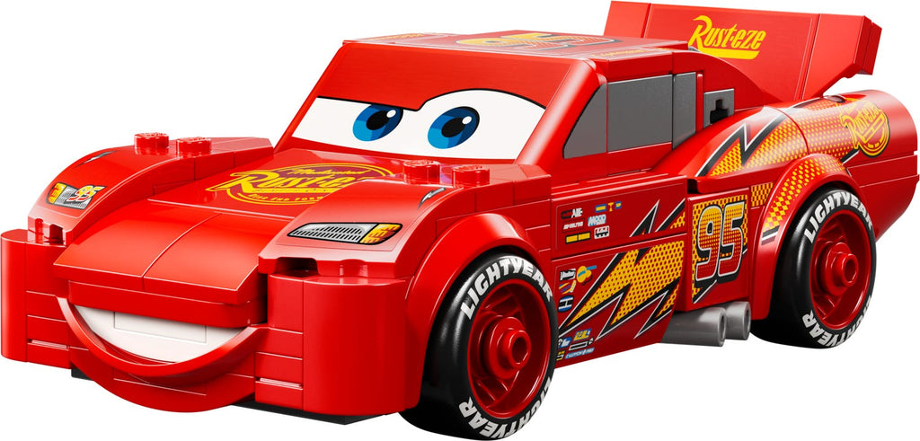 LEGO Speed Champions Şimşek McQueen 77255 - Disney Pixar Arabalar Yapım Seti (270 Parça, 9+ Yaş)