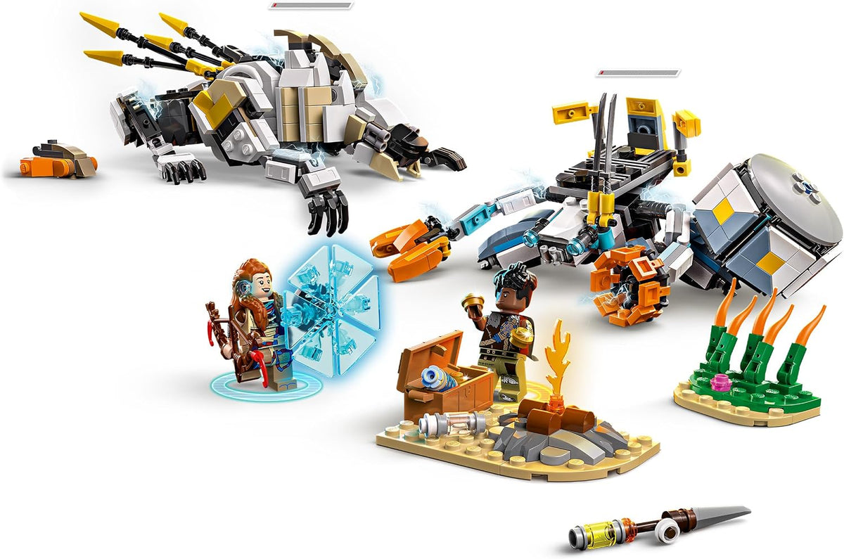 LEGO Horizon Adventures Aloy & Varl vs. Shell-Walker & Sawtooth 77037 - 768 Parça Yapım Seti (9+ Yaş)