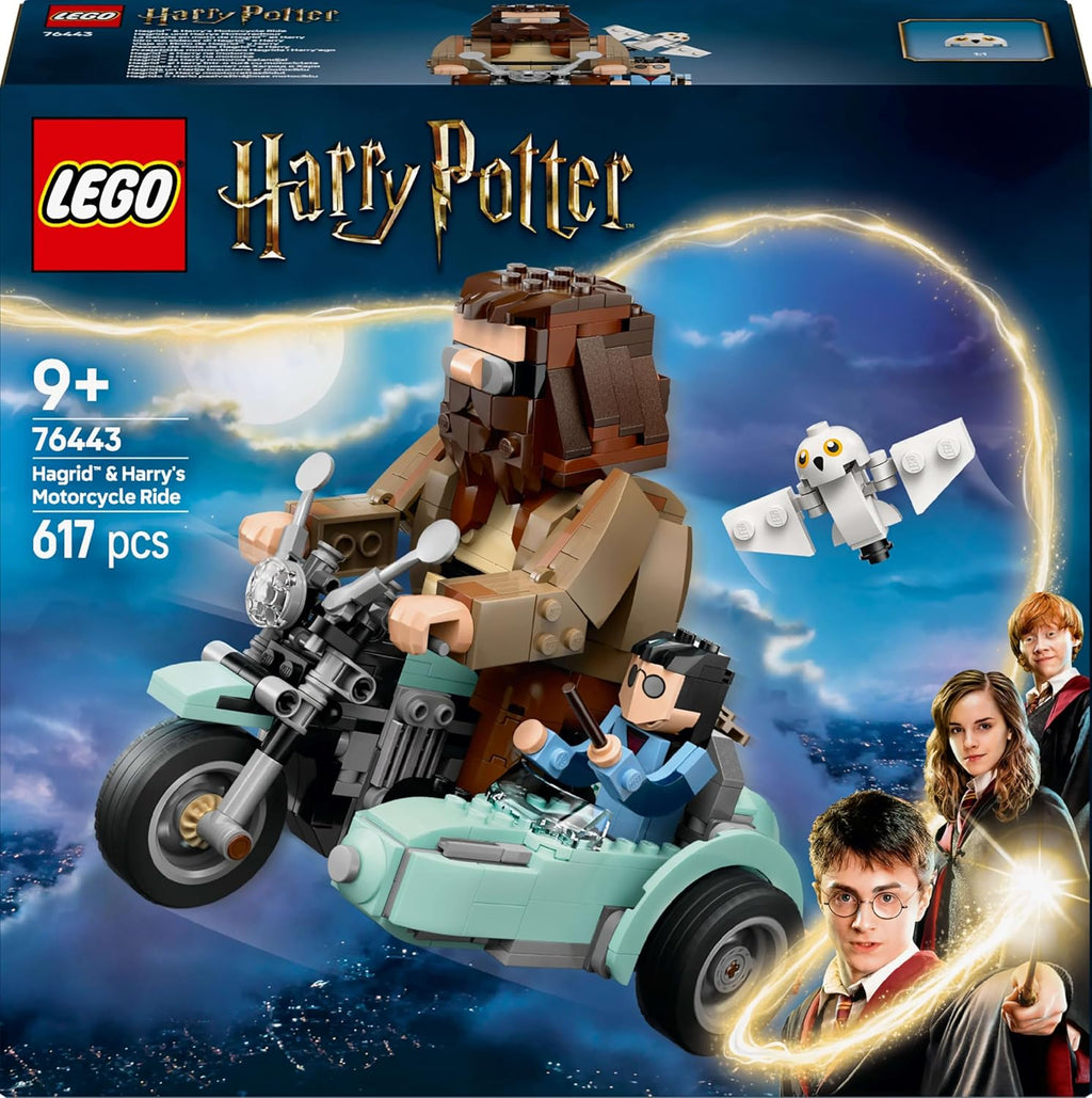 LEGO Harry Potter Hagrid ve Harry'nin Motosiklet Yolculuğu 76443 - 617 Parça Yapım Seti