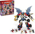 LEGO Ninjago Zane'in Ultra Kombo Mech'i 71834 - 4'ü 1 Arada Yapım Seti (1187 Parça, 9+ Yaş)