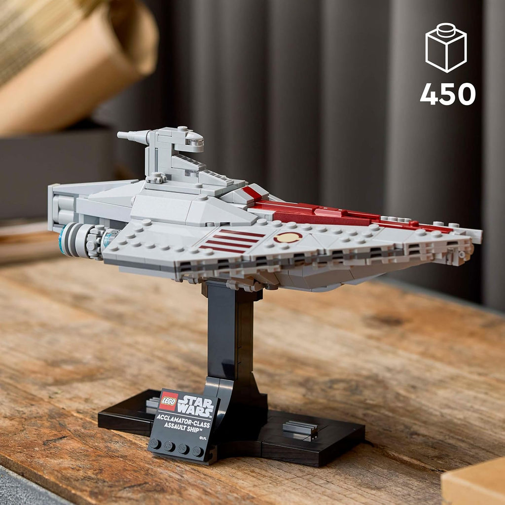 LEGO Star Wars Acclamator Sınıfı Hücum Gemisi 75404 - 450 Parça Sergilik Yapım Seti (+18 Yaş)