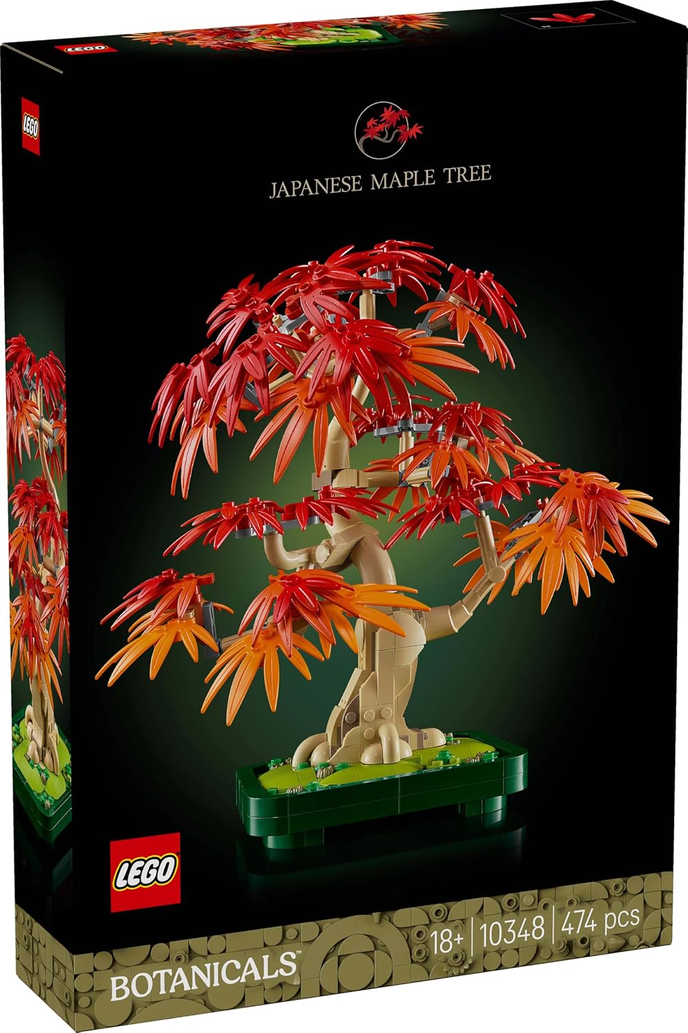 LEGO Botanicals Japon Akçaağaç Bonsai Ağacı Yapım Seti (10348) - 474 Parça, 18+ Yaş