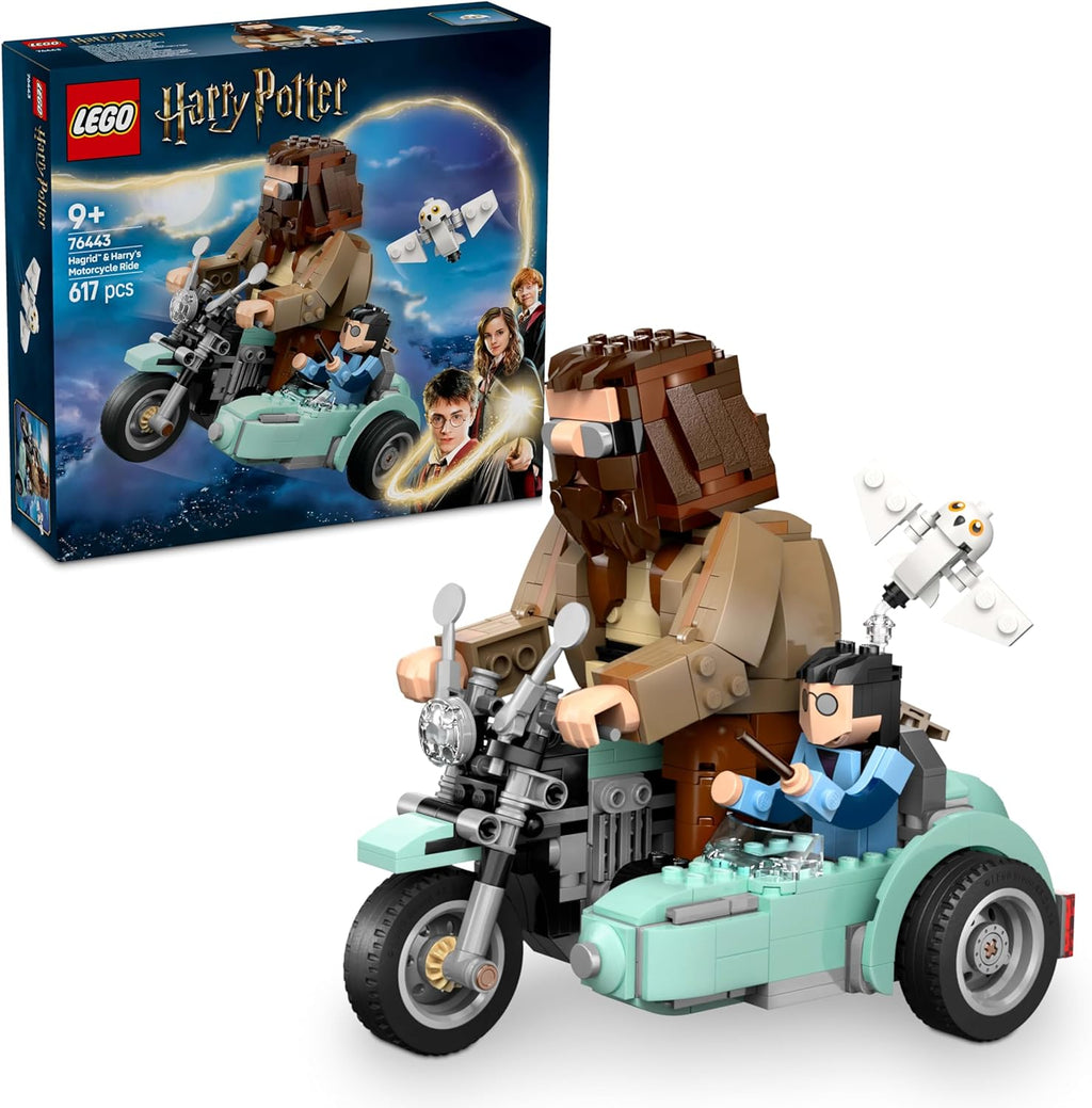 LEGO Harry Potter Hagrid ve Harry'nin Motosiklet Yolculuğu 76443 - 617 Parça Yapım Seti