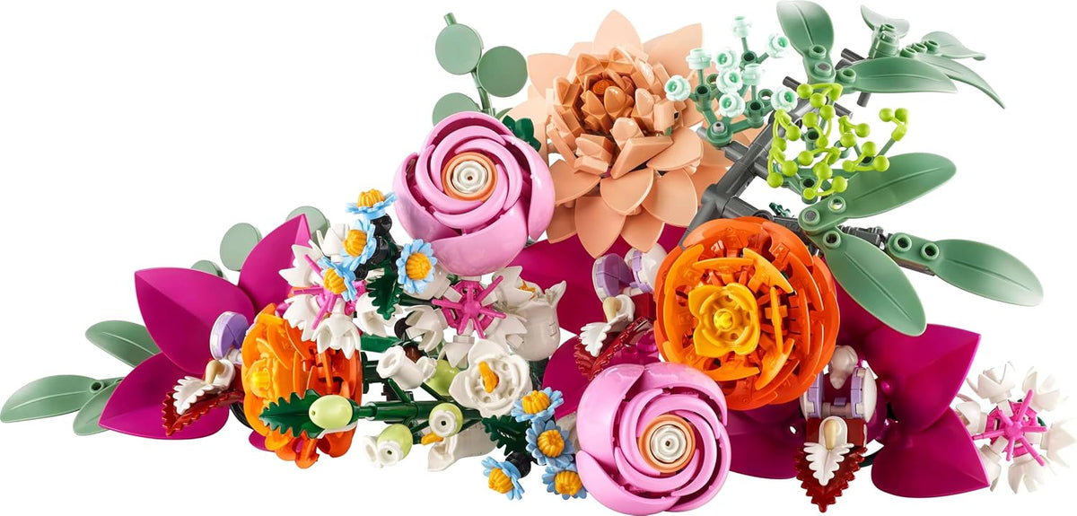 LEGO Botanicals Pretty Pink Çiçek Buketi 10342 - 749 Parça Yetişkin Yapım Seti