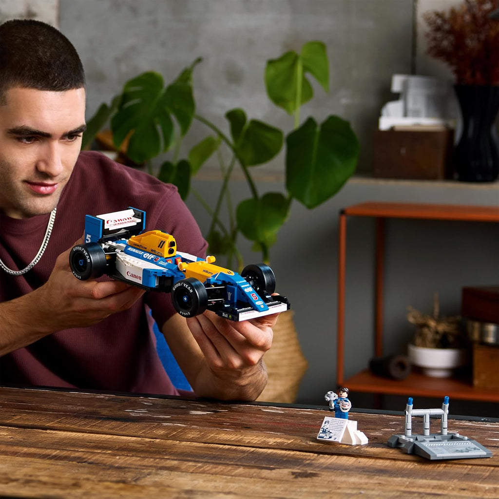LEGO Icons Williams Racing FW14B & Nigel Mansell 10353 - 799 Parça Yetişkin Yapım Seti