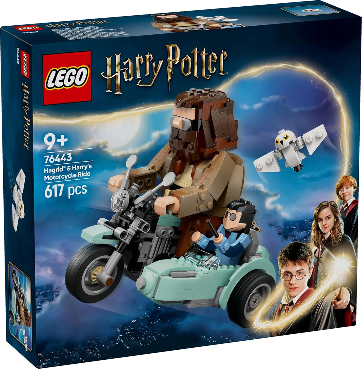 LEGO Harry Potter Hagrid ve Harry'nin Motosiklet Yolculuğu 76443 - 617 Parça Yapım Seti