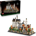 LEGO Architecture Neuschwanstein Şatosu 21063 – 3455 Parça Yetişkin Yapım Seti