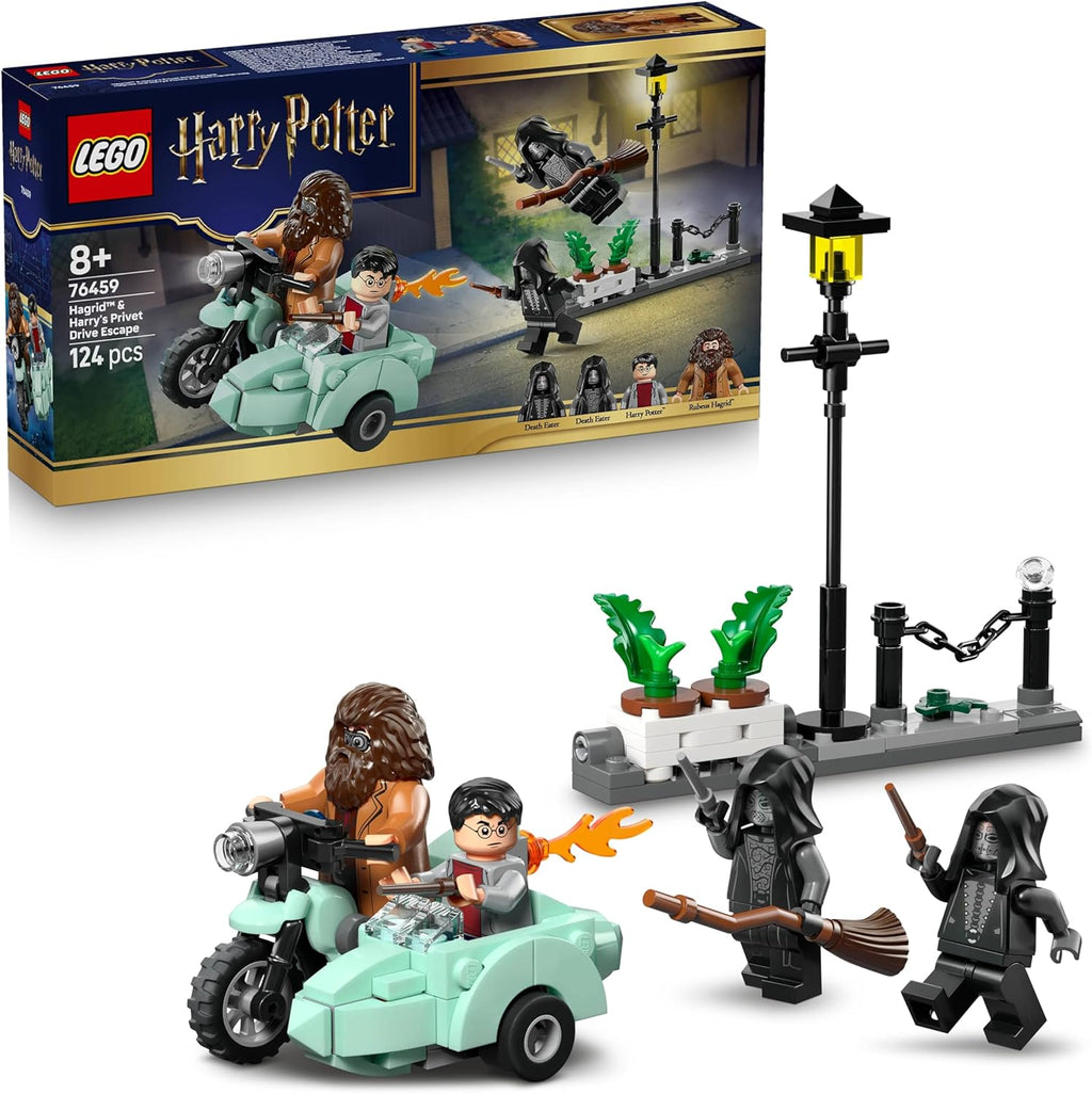 LEGO Harry Potter Hagrid ve Harry'nin Privet Drive Kaçışı 76459 - 124 Parça Yapım Seti (8+ Yaş)