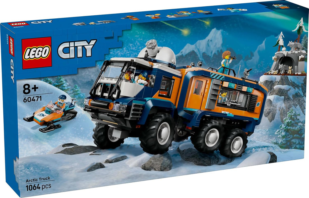 LEGO City Kutup Keşif Kamyonu 60471 - 1064 Parça Yapım Seti, Kutup Kaşifi, +8 Yaş