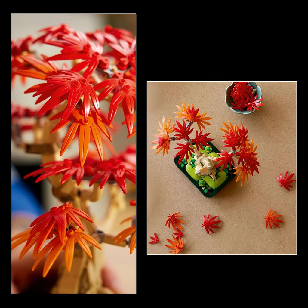 LEGO Botanicals Japon Akçaağaç Bonsai Ağacı Yapım Seti (10348) - 474 Parça, 18+ Yaş
