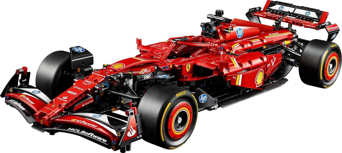 LEGO Technic Ferrari SF-24 F1 Araba 42207 - Yetişkinler İçin Model Yapım Seti (1361 Parça)