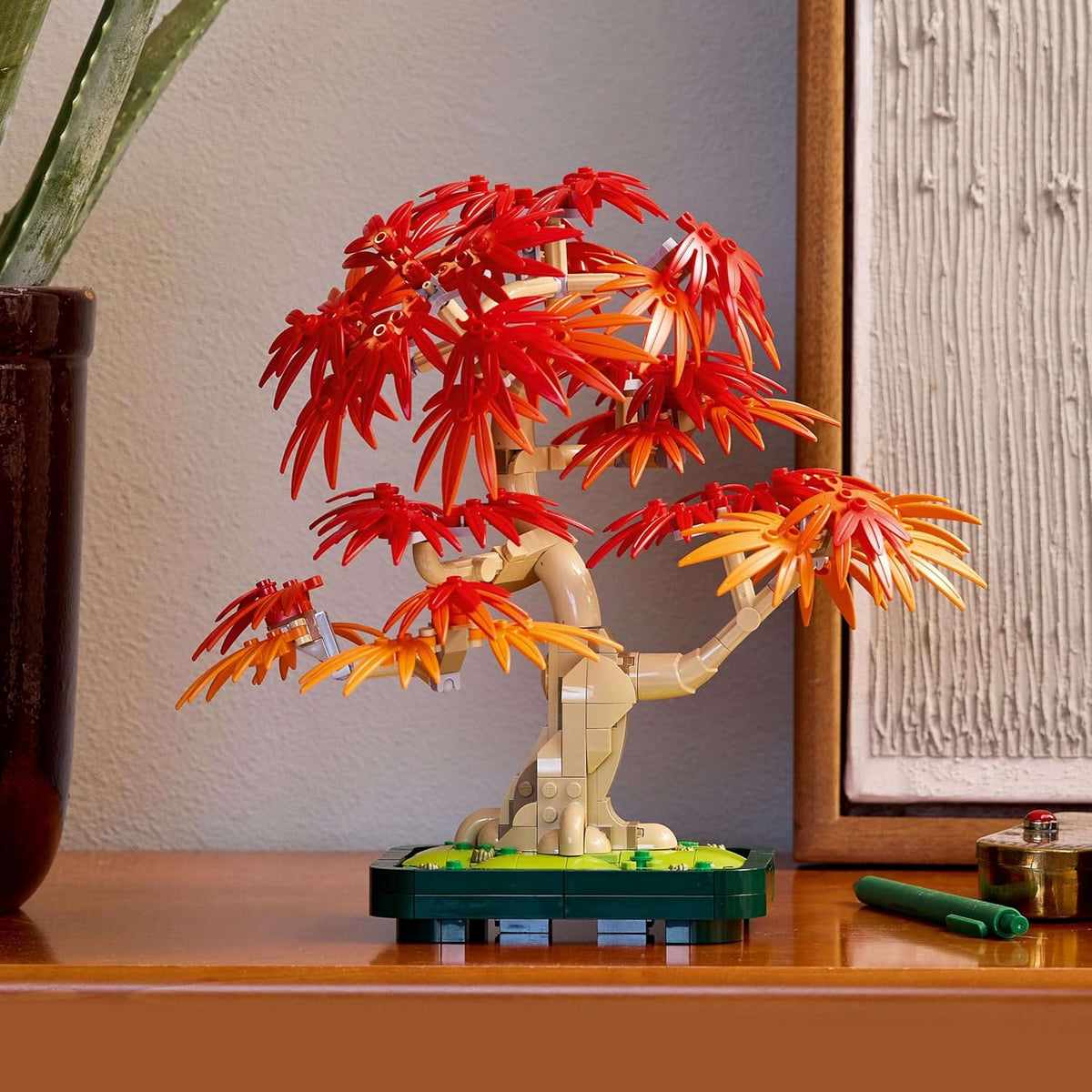 LEGO Botanicals Japon Akçaağaç Bonsai Ağacı Yapım Seti (10348) - 474 Parça, 18+ Yaş