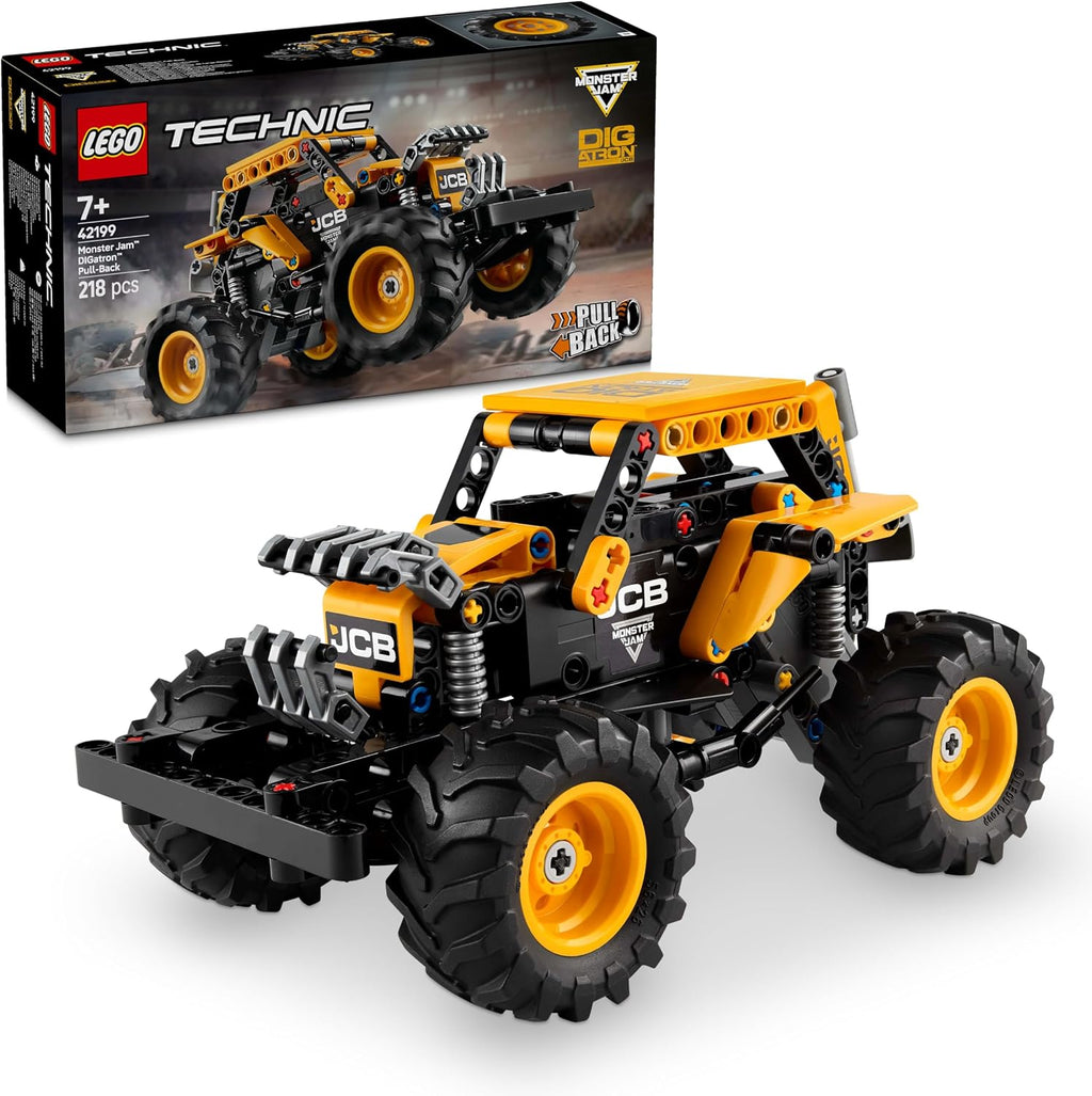 LEGO Technic Monster Jam DIGatron Çek-Bırak Kamyon Yapım Seti - 218 Parça (42199)