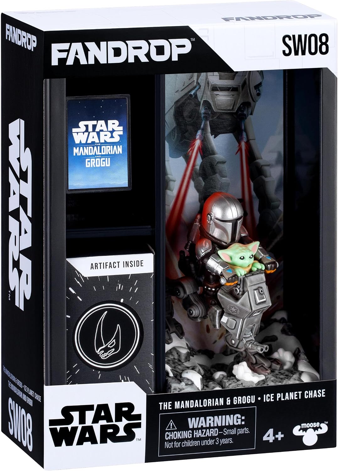 FANDROP Star Wars SW04 Luke Skywalker vs Darth Vader Sergilik Diorama Figür Seti