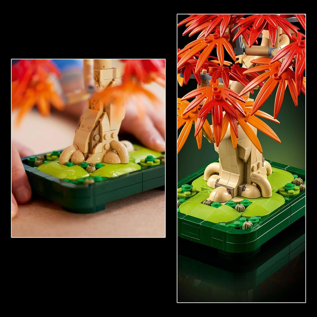 LEGO Botanicals Japon Akçaağaç Bonsai Ağacı Yapım Seti (10348) - 474 Parça, 18+ Yaş