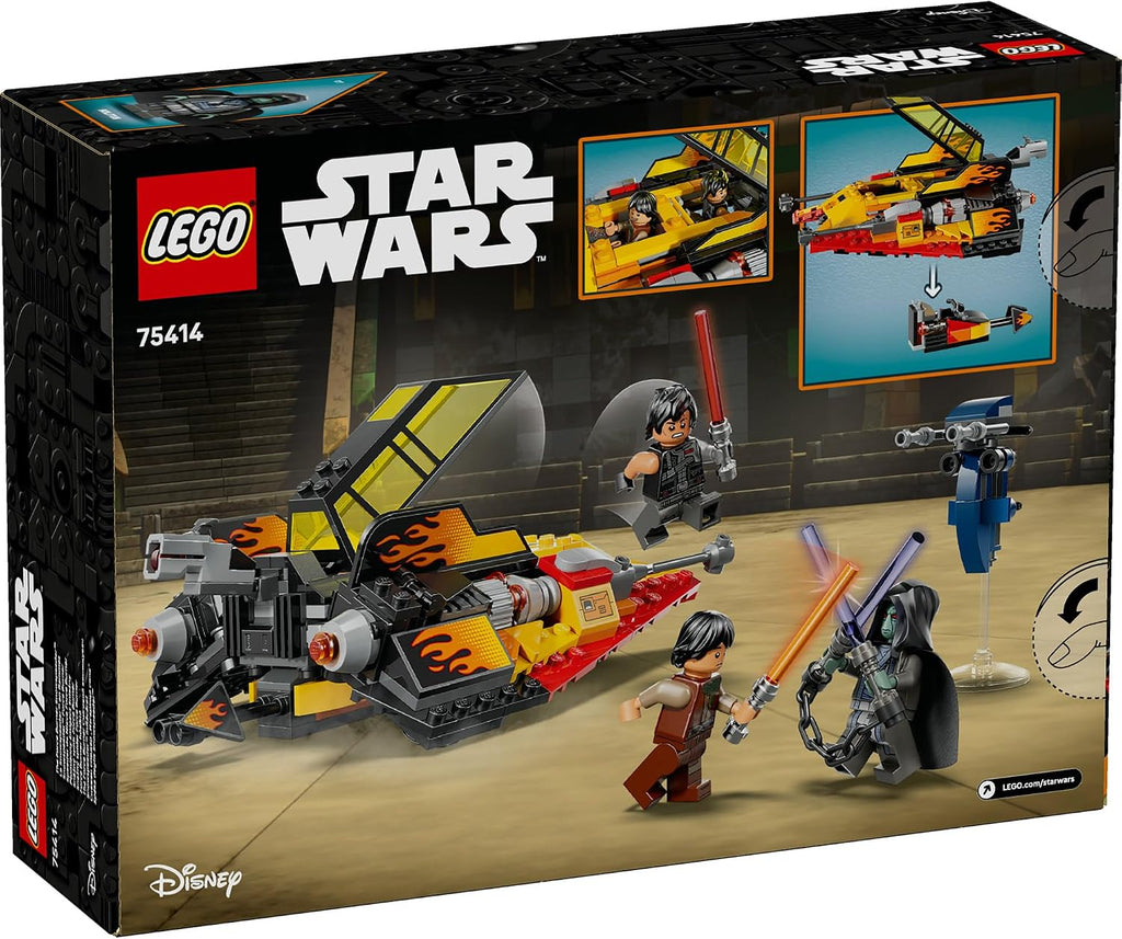 LEGO Star Wars 75414 The Force Burner Snowspeeder - 349 Parça Yapım Seti, 3 Minifigür