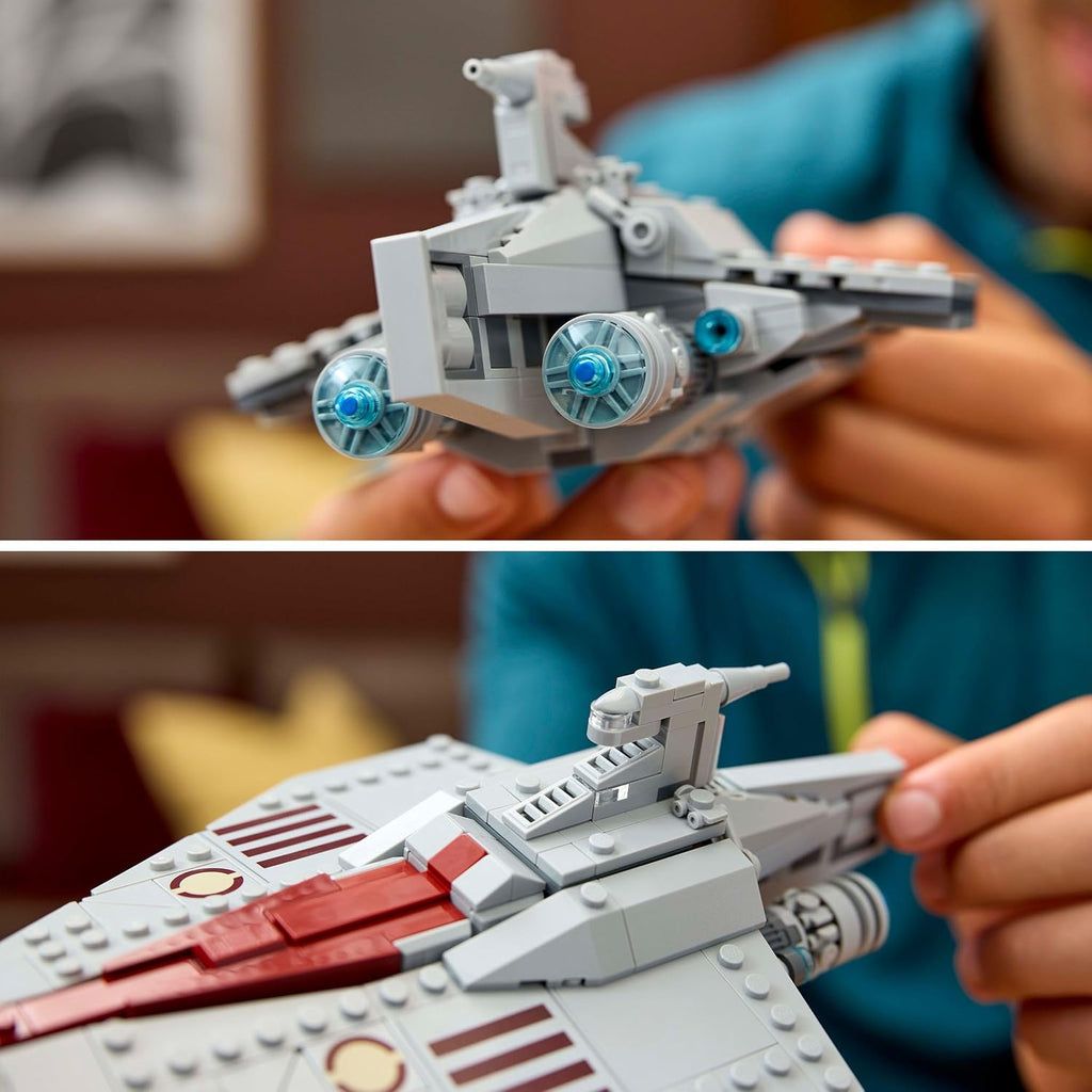 LEGO Star Wars Acclamator Sınıfı Hücum Gemisi 75404 - 450 Parça Sergilik Yapım Seti (+18 Yaş)