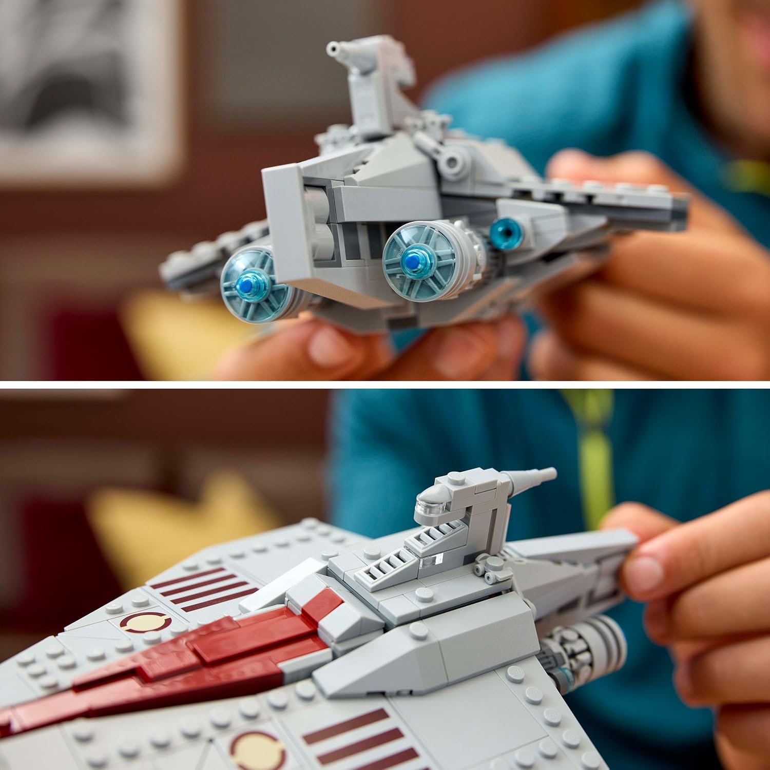 LEGO Star Wars Acclamator Sınıfı Hücum Gemisi 75404 - 450 Parça Sergilik Yapım Seti (+18 Yaş)