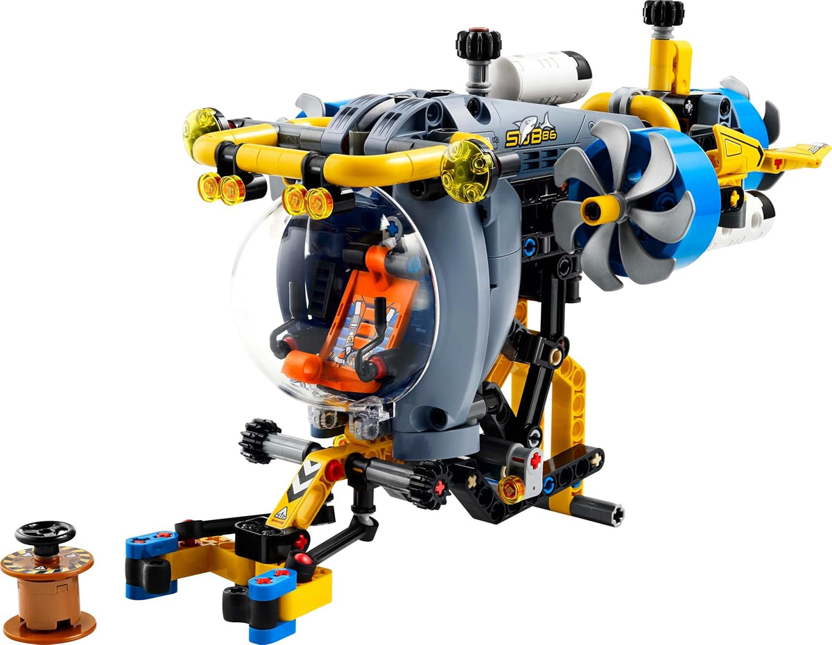 LEGO Technic Derin Deniz Araştırma Denizaltısı 42201 - 413 Parça +9 Yaş Yapım Seti
