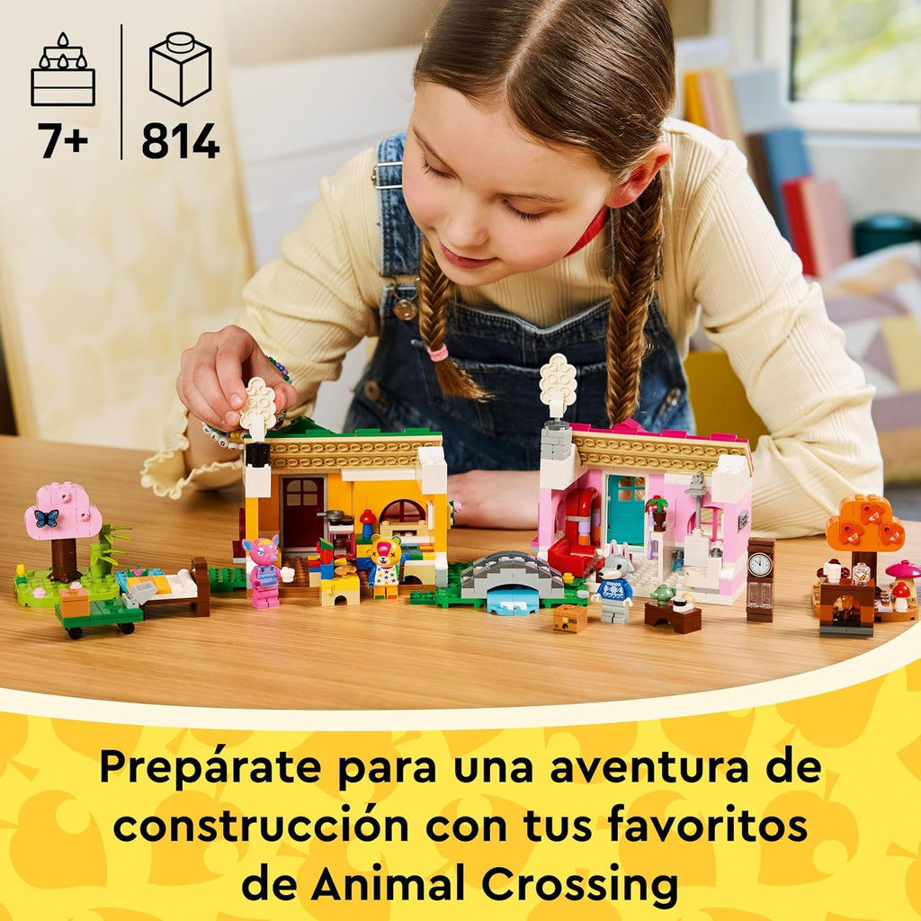 LEGO Animal Crossing 77057 Yaratıcı Evler: Eğlenceli Mevsimler - 814 Parça Yapım Seti +7 Yaş
